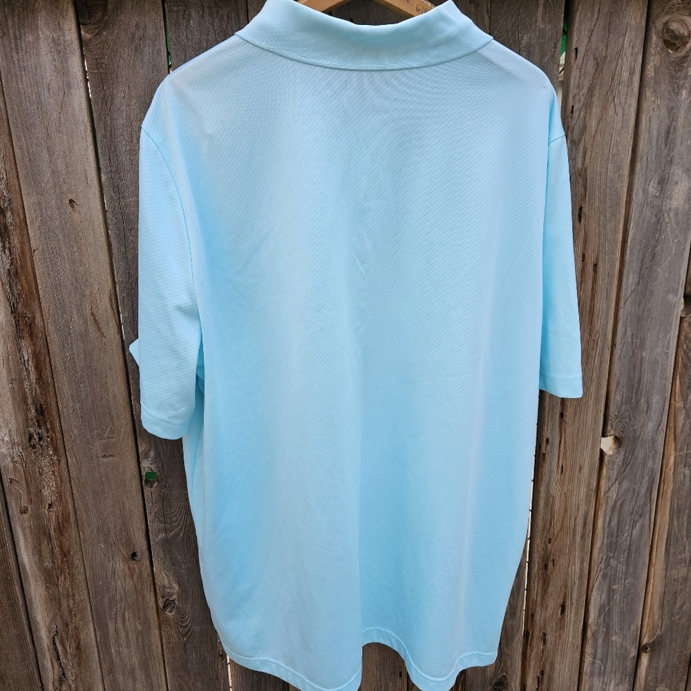 George Sky Blue Men's Polo Shirt Size XL - Picture 11 of 16